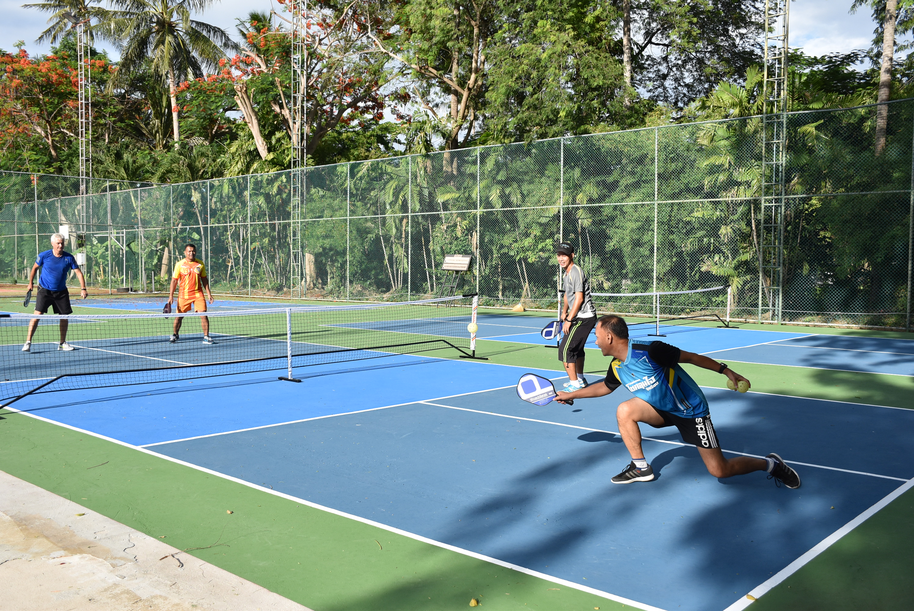 synge Brudgom fast Evason Hua Hin has opened four international standard pickleball courts -  Bamboo Collection